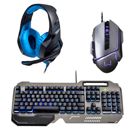 Kit Gamer - Teclado e Mouse -TC249 Army Kyler Warrior e Headset