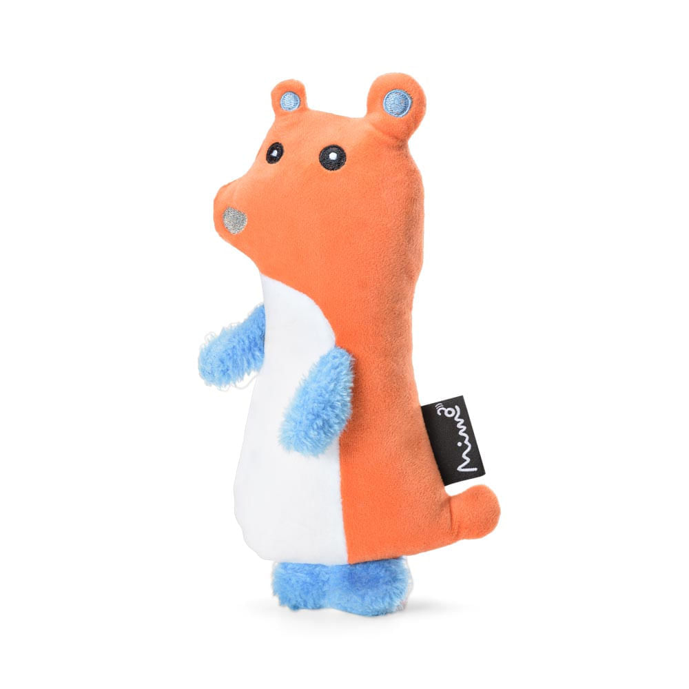 Boneco De Pelúcia Bichinho Orange Com Dentes Novo Personagem